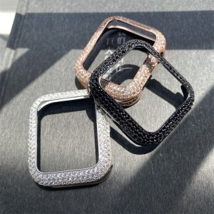 Funda Reloj Diamante Efecto Metal Studiado Premium