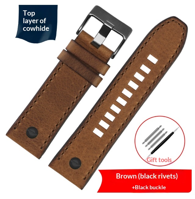 Correa Reloj Piel Becerro Premium 22-26mm - Imagen 2