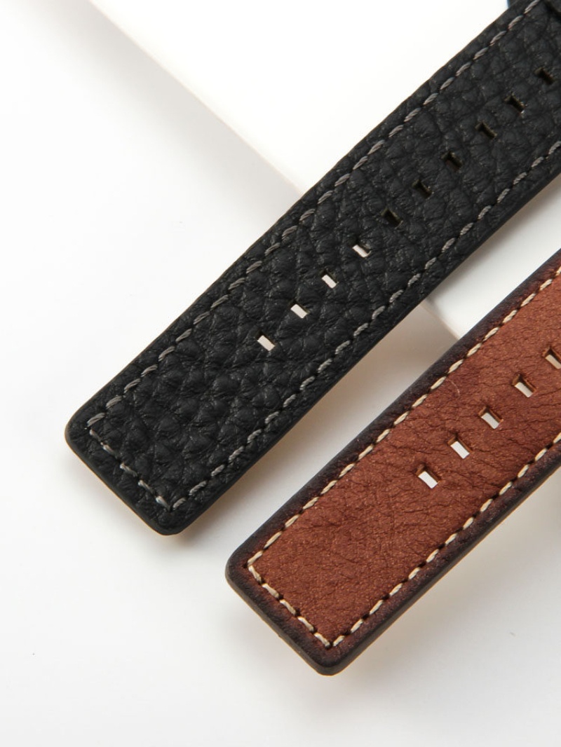 Correa Cuero Bovino 24mm Fossil Vintage Premium - Imagen 2