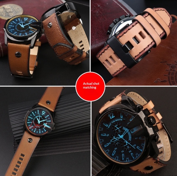 Correa Reloj Piel Becerro Premium 22-26mm - Imagen 4