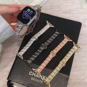 Correa Reloj Mariposa Diamante Giratorio Premium