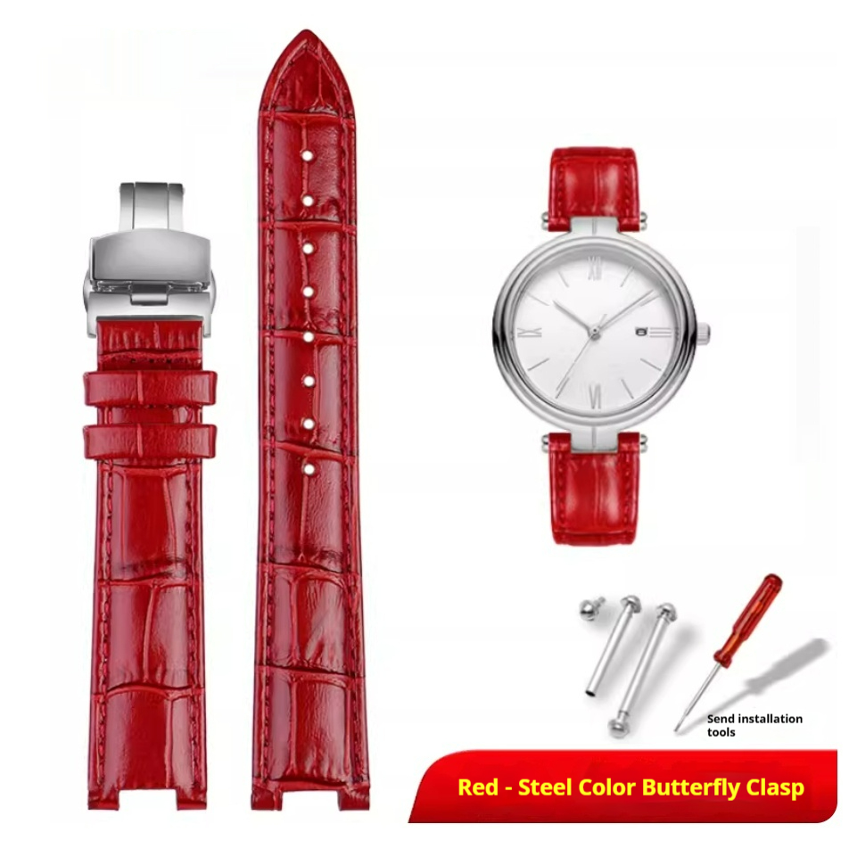 Correa Reloj Cuero Texturizado Premium - Diseño Sofisticado - Imagen 3