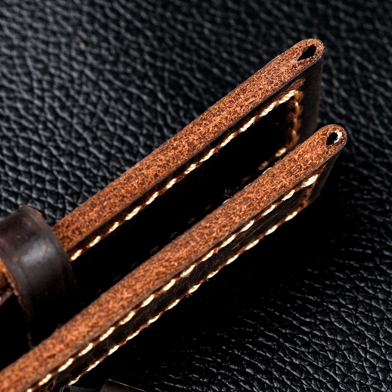 Correa Reloj Cuero Italiano Curtida Vegetales - Imagen 2